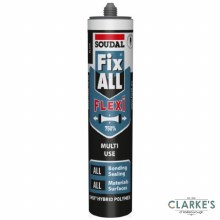 Soudal Fix All Flexi Sealant Adhesive Black 290ml