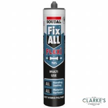 Soudal Fix All Flexi Sealant Adhesive White 290ml