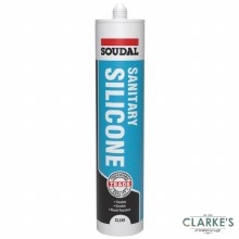 Soudal Trade Sanitary Silicone Clear 290ml