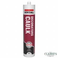 Soudal Trade Decorators Caulk White 290ml