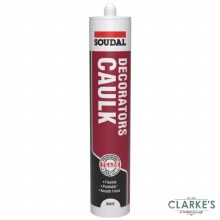 Soudal Trade Decorators Caulk White 380ml