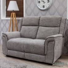 Spencer 2 seater fabric sofa light grey
