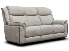 Spencer 1 seater fabric recliner light grey Spencer 1 seater fabric recliner light grey