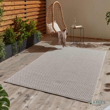 Stitch 9683 Outdoor Rug Beige/Black 120 x 170cm