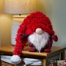 Super Furry Winter Wilbert Christmas Decoration Red