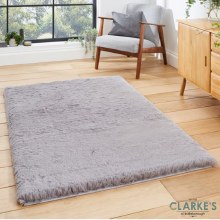 Super Teddy Grey Rug 120 x 170cm