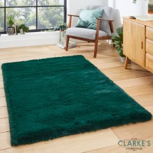 Super Teddy Jewel Green Rug 120 x 170cm