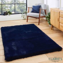 Super Teddy Navy Rug 120 x 170cm