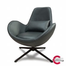 Swirl Swivel Chair Green