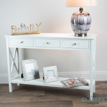 Rivera 3 Drawer Console Table