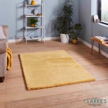 Teddy Rug Yellow 120 x 170cm