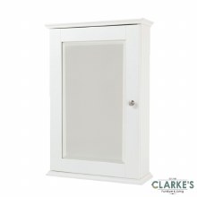 Tema New England Single Bathroom Cabinet with Mirror