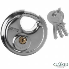 Tessi Stainless Steel Discus Lock 70 mm