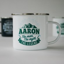 Top Bloke Enamel Aaron Mug Top Bloke Enamel Aaron Mug