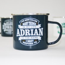 Top Bloke Enamel Adrian Mug Top Bloke Enamel Adrian Mug