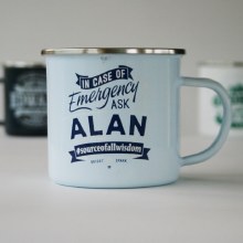 Top Bloke Enamel Alan Mug Top Bloke Enamel Alan Mug