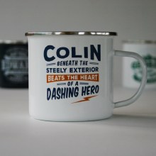 Top Bloke Enamel Colin Mug Top Bloke Enamel Colin Mug