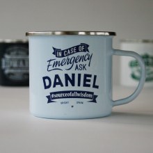 Top Bloke Enamel Daniel Mug Top Bloke Enamel Daniel Mug