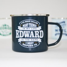 Top Bloke Enamel Edward Mug Top Bloke Enamel Edward Mug
