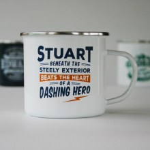 Top Bloke Enamel Stuart Mug