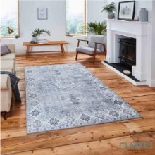 Topaz Traditional Silver Rug 120 x 170cm