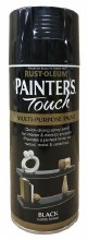 Rust-Oleum Painters Touch Spray Paint Black Gloss 400ml