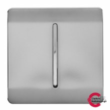 Trendi Switch 1 Gang Stainless Steel Rocker Switch