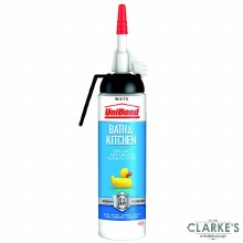 Unibond Bath and Kitchen Anti-Mould Sealant White