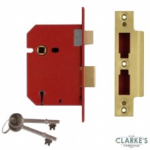 Union 5 Lever CE Mortice Sashlock 2.5"