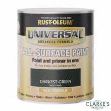 Rust-Oleum Universal All-Surface Paint Darkest Green 750 ml