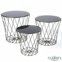 Art Up Set of 3 Small Side Tables