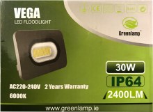 Greenlamp 30W LED Floodlight