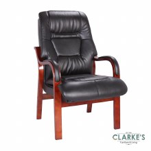 Vera Fireside Chair Black