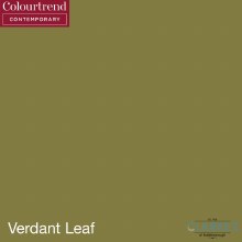 Colourtrend Contemporary Ceramic Matt Paint Verdant Leaf Colour 1 Litre