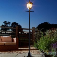 Victorian Solar Post Light 200 Lumen