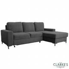 Vigo Corner Sofa Bed RHF Grey