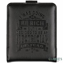 History & Heraldry RFID Personalised Wallet - Electrician