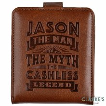 History & Heraldry RFID Personalised Wallet - Jason