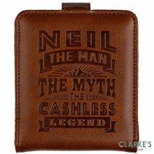 History & Heraldry RFID Personalised Wallet - Neil