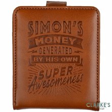 History & Heraldry RFID Personalised Wallet - Simon