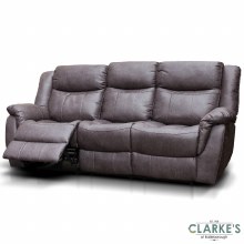 Walton 3 Seater Recliner Sofa Dark Grey