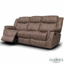 Walton 3 Seater Recliner Sofa Hazel