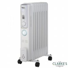 WarmLite Oil Filled Radiator with Timer 2000W