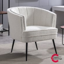 Wendy Tub Chair Cream Boucle