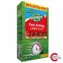 Gro Sure Fast Acting Lawn Seed 390g