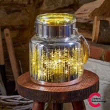 Wonderland Christmas Lantern Silver Gilt