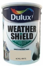 Dulux Weather Shield Achill White 5Ltr