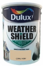 Dulux Weather Shield Coral Ivory 5Ltr