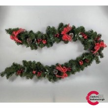 Christmas Elegance Decorated Garland 210cm