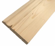 Additional picture of Moulded 5" Skirting Board Natural Wood 4.5 Metre